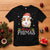 Christmas T Shirt Merry Pigmas Cute Guinea Pig Santa Hat TS09 Black Printyourwear