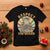 Christmas T Shirt Respect The Beard Cool Santa TS09 Black Printyourwear