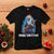 Christmas T Shirt Sleigher Hail Santa Rock Electric Guitar Cool Xmas TS09 Black Printyourwear