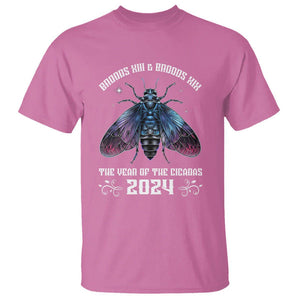 Cicada Lover T Shirt Broods XIII & XIX The Year Of The Cicadas 2024 TS09 Azalea Print Your Wear