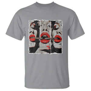 Cigar Lover T Shirt Roll It Lick It Smoke It Pretty Lady Smoking Smoker TS09 Sport Gray Print Your Wear