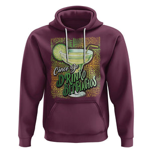 Cinco De Drinko Bitchachos Funny Mexican Party Hoodie TS09 Maroon Printyourwear