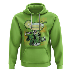 Cinco De Drinko Bitchachos Funny Mexican Party Hoodie TS09 Lime Printyourwear