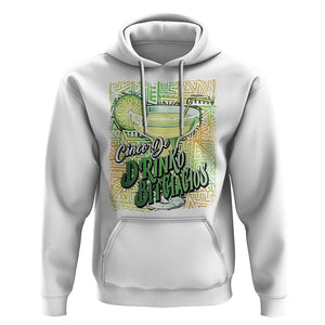 Cinco De Drinko Bitchachos Funny Mexican Party Hoodie TS09 White Printyourwear