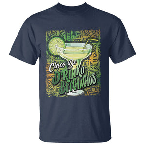 Cinco De Drinko Bitchachos Funny Mexican Party T Shirt TS09 Navy Printyourwear