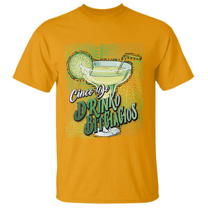 Cinco De Drinko Bitchachos Funny Mexican Party T Shirt TS09 Gold Printyourwear