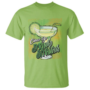 Cinco De Drinko Bitchachos Funny Mexican Party T Shirt TS09 Lime Printyourwear