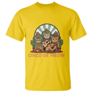 Cinco De Mayo Cat Lover T Shirt Cute Mexican Cat Mariachi Cinco De Meow TS09 Daisy Printyourwear