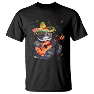 Cinco De Mayo Cat T Shirt Playing Huichoi Cute Sombrero Hat TS11 Black Print Your Wear