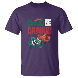 Cinco De Mayo Drinko Funny Drinking Mexican Party T Shirt TS09 Purple Printyourwear