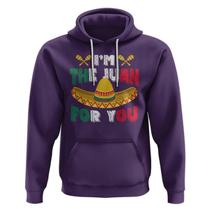 Cinco De Mayo Hoodie I'm The Juan For You Mexican Sombrero TS09 Purple Printyourwear