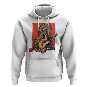 Cinco De Mayo Hoodie Mariachi Skeleton Playing Guitar Mexican Party TS09 White Printyourwear