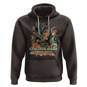 Cinco De Mayo Mexican Fiesta Aztec Hoodie TS09 Dark Chocolate Printyourwear