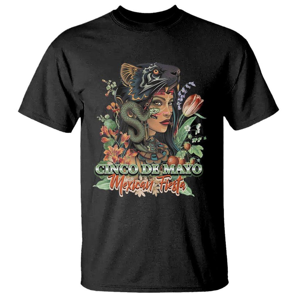 Cinco De Mayo Mexican Fiesta Aztec T Shirt TS09 Black Printyourwear