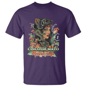 Cinco De Mayo Mexican Fiesta Aztec T Shirt TS09 Purple Printyourwear