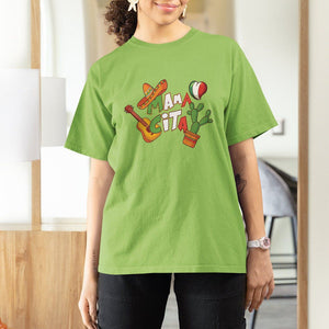 Cinco De Mayo T Shirt For Women Mamacita Family Matching Mexican Mom TS09 Lime Printyourwear