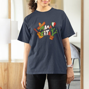 Cinco De Mayo T Shirt For Women Mamacita Family Matching Mexican Mom TS09 Navy Printyourwear