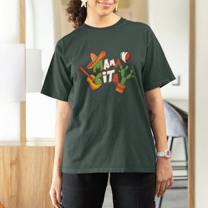 Cinco De Mayo T Shirt For Women Mamacita Family Matching Mexican Mom TS09 Dark Forest Green Printyourwear