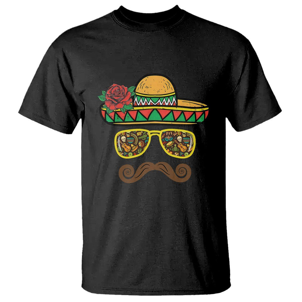 Cinco De Mayo T Shirt Funny Sombrero Face Fiesta Party Mexico Costume TS11 Black Print Your Wear