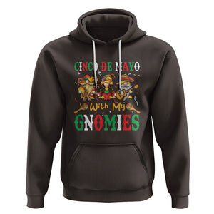 Cinco De Mayo With My Gnomies Mexican Gnome Hoodie TS09 Dark Chocolate Printyourwear