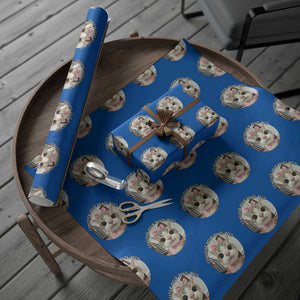 Consider Your Pants Peed Wrapping Paper Roll Funny Cat Meme Saying TS12 Blue Print Your Wear