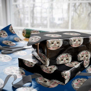 Consider Your Pants Peed Wrapping Paper Roll Funny Cat Meme Saying TS12 Black Print Your Wear