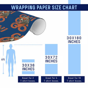 Cool Chicago Pride Br Graphic Wrapping Paper Roll TS02 Print Your Wear