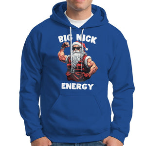 Cool Santa Claus Hoodie Big Nick Energy TS02 Royal Blue Printyourwear