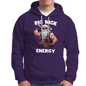 Cool Santa Claus Hoodie Big Nick Energy TS02 Purple Printyourwear