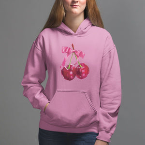 Coquette Hoodie Kawaii Cherry Aesthetic Trendy Girly Girl TS09 Azalea Printyourwear