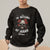 Creepy Skull Sweatshirt Shhh I'm Watching My Murder Shows TS09 Printyourwear