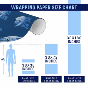 Crush Ice Wrapping Paper Roll Wolf Human Rights Protest TS10 Print Your Wear