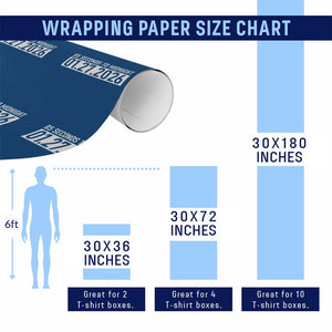 Doomsday Clock Armageddon Wrapping Paper Roll 85 Second To Midnight TS14 Print Your Wear