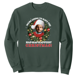 Personalized Christmas Movie Custom Photo Shirt Have The Hap Hap Happiest Xmas CTM02 Sweater Custom - Printyourwear