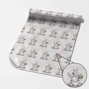 Easter Goose On The Loose Wrapping Paper Roll Funny Easter Egg Hunt Gift TS12 Christmas Plaid Print Your Wear