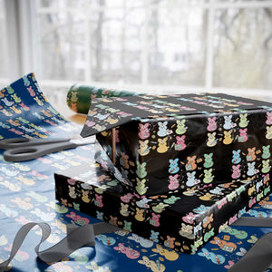 Easter Nurse Bunny Wrapping Paper Roll Funny Nursing Easter Spring Nurse Gift TS10 Black Print Your Wear