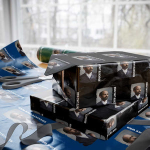 Educate Like W E B Wrapping Paper Roll African American Heritage TS12 Black Print Your Wear