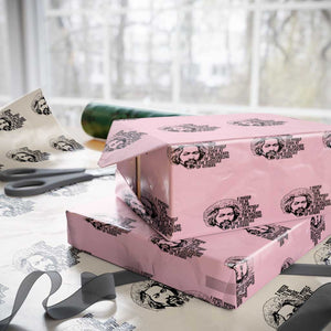 Frederick Douglass Pride Quote Wrapping Paper Roll TS14 Light Pink Print Your Wear