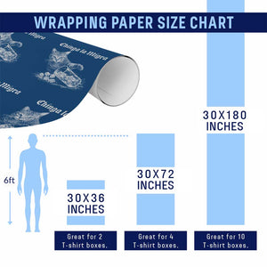 Funny Cat Anti ICE Meme Wrapping Paper Roll TS14 Print Your Wear