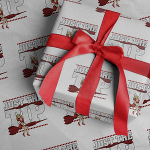 Funny Darts Player Gift Wrapping Paper Roll Just The Tip TS12 White Print Your Wear