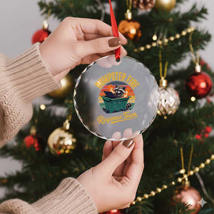 Funny Dumpster Fire Response Team Crystal Glass Ornament Work Humor TS11 Print Your Wear