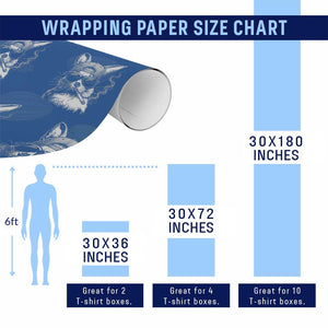 Funny Easter Bunny Smoking Meme Wrapping Paper Roll TS14 Print Your Wear