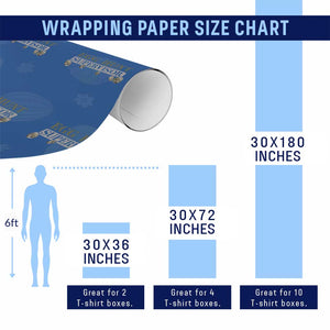 Funny Easter Egg Hunt Supervisor Wrapping Paper Roll Camouflage Camo Egg Hunting Easter Day TS11 Print Your Wear