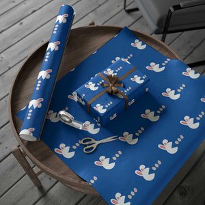 Funny Easter Wrapping Paper Roll Bunny Gamer Egg Hunter TS14 Blue Print Your Wear