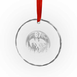 Funny Jersey Devil 67 Moon Night Stroll Crystal Glass Ornament TS11 Print Your Wear