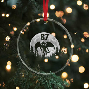 Funny Jersey Devil 67 Moon Night Stroll Crystal Glass Ornament TS11 Print Your Wear