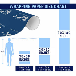 Funny Princess Cat Sci Fi Gift Wrapping Paper Roll Off To Commit Anarchy TS12 Print Your Wear