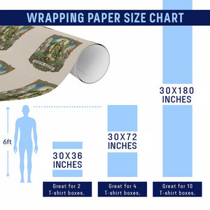 Funny Saint Patrick Go'n Git Snake Wrapping Paper Roll St Patricks Day TS12 Print Your Wear