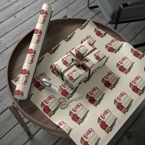 Groundhog Shadow Wrapping Paper Roll Eeek The Shadow Makes My Butt Look Huge TS02 Beige Print Your Wear