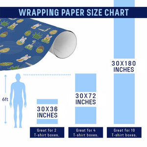 Happy 420 Easter Wrapping Paper Roll TS02 Print Your Wear